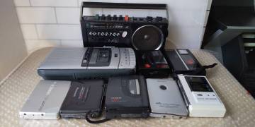 SONY/PANASONIC/AIWA/他　ウォークマン/ポータブルカセットプレーヤー　9点セット　動作未確認