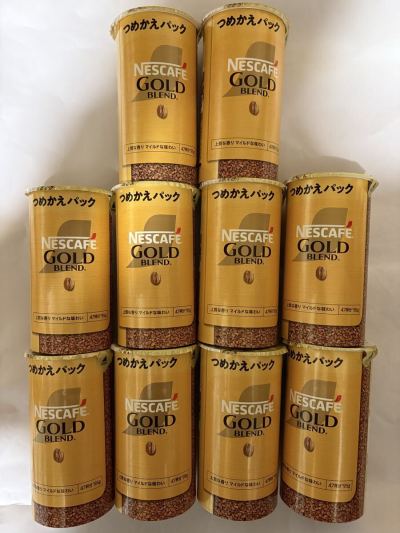 送料無料　 ネスカフェ ゴールドブレンド つめかえパック　95g 合計10本