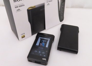 ■□SONY NW-WM1A/CLK-NWWM1 ハイレゾ対応 ポータブルオーディオプレーヤー ウォークマン 128GB ソニー ケース/元箱付□■260303001m□■