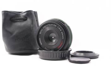 ★美品★PENTAX ペンタックス★SMC PENTAX-DA 40mm F2.8 Limited★MH-RC49mmフード★純正フロントキャップ、リヤキャップ、レザーケース付