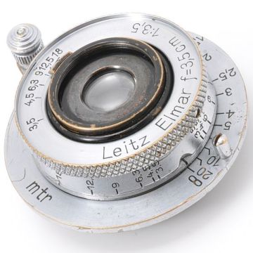 Leica Elmar 3.5cm F3.5 ライカ エルマー 3.5/3.5 キャップ フィルター Lマウント L39 Leitz Wetzlar ライツ ヴェッツラー ドイツ製 35 3.5