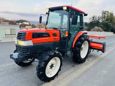 ★★クボタトラクターKL50★ハイスピード★50馬力★倍速★バックアップ★オートアップ★エアコンキャビン★656時間★クボタロータリー★★