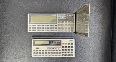 SHARP シャープ ポケットコンピュータ PC-1360K CASIO カシオ PROGRAMMABLE CALCULATOR 電卓 FX-700P 動作未確認 2点まとめ S-222