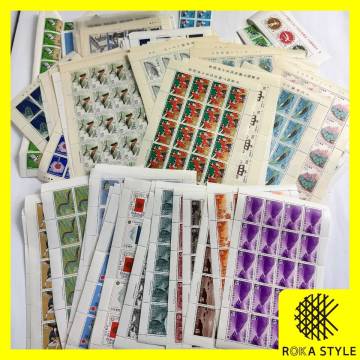 未使用 額面総額93000円ほど 切手 まとめ売り 大量 セット 記念切手 特殊切手 シート バラ 古切手 昭和レトロ 長期保管品 pU1n R8310