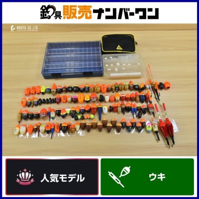 ウキ 約120個セット 釣研 キザクラ デュエル シマノ ダイワ ガルツ ゼンショー 等