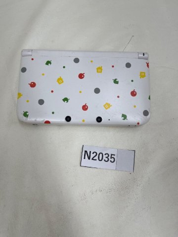 【1円～】【ジャンク品/通電・動作未確認】Nintendo 3DSLL 本体 どうぶつの森 モデル ニンテンドー 47-N2035
