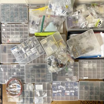 大量/まとめ/セット/約4〜5kg 音響/オーディオ パーツまとめ コンデンサ/電気抵抗/抵抗/基盤部品まとめ 現状渡し品