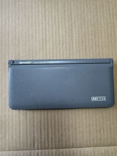 SHARP POCKET COMPUTER PC-U6000 UNIV.TOOL シャープ ポケットコンピュータ　ジャンク品