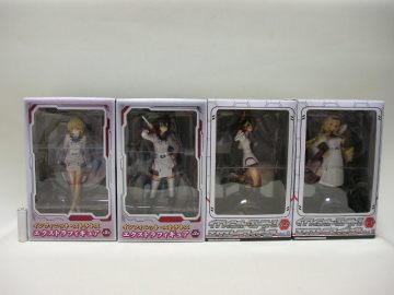 ■セガ インフィニット・ストラトス エクストラフィギュア シャルロット・デュノア/篠ノ之箒/凰鈴音/セシリア・オルコット 4種 IS