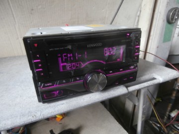 ★ KENWOOD CDプレ－ヤ－ DPX-U510 フロントUSBでIPOD操作.フロントAUX 