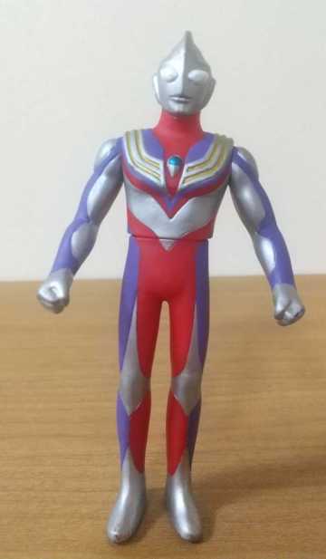 ウルトラマン ソフビ フィギュア バンダイ1997 ウルトラマンティガ (KA-2)