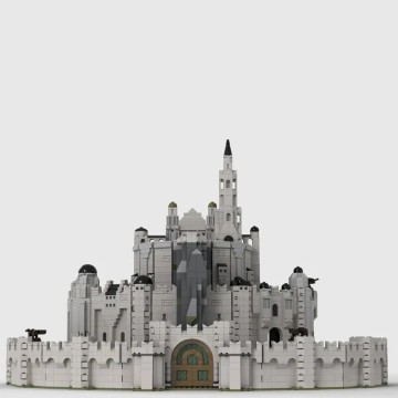 ☆最安値☆ レゴ 互換 ロードオブザリング 特大 ゴンドール 王都 ミナス・ティリス お城 街 中世の街 