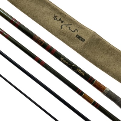 ☆☆ gamakatu ガマカツ がまへら 十三尺 ヘラ竿 ロッド 竿袋付き 傷や汚れあり