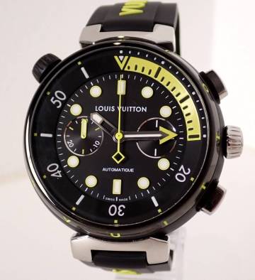 定価179万円極美品 ヴィトン タンブール ダイバーズ オートクオーツ 時計 ストリートダイバー QA167A メンズ