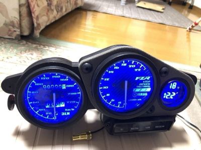 ワンオフ！進化！TZR250(3MA、3XV) 、FZR250、400(3LM、3TJ)他オリジナルメーター製作します♪、FZR1000(3GM)もOK！ZXRも☆