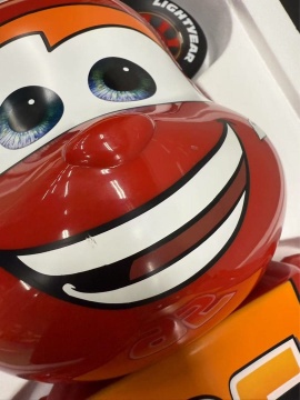 【中古品箱なし】メディコムトイ ベアブリック 1000% マックイーン カーズ