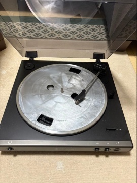 audio-technica AT-LP60X＋スピーカー＋レコード2枚