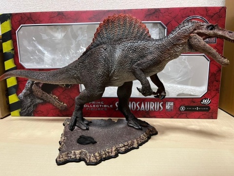 プライムコレクタブルフィギュア　スピノサウルス　スタチュー　ジュラシックパーク3