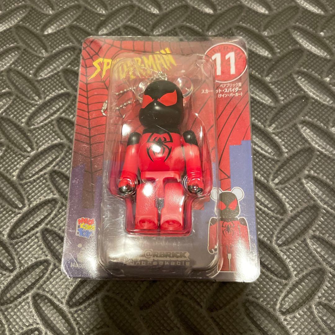 ベアブリック 100% / スパイダーマン・ヴェノム　ハッピーくじ　11番