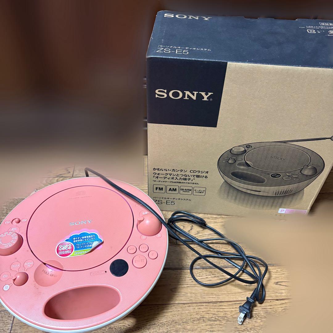 SONY ZS-E5 ラジオ