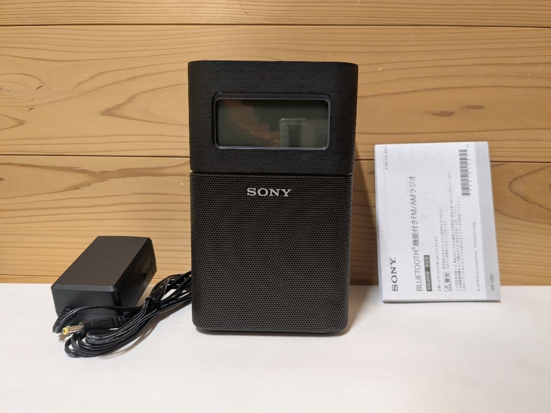 【美品】SONY ソニー　Bluetooth　ラジオ　SRF-V1BT