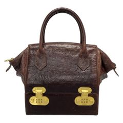 FENDI(フェンディ) ハンドバッグ - ボルドー